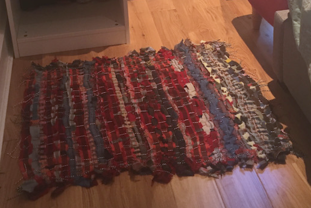 The finished rug